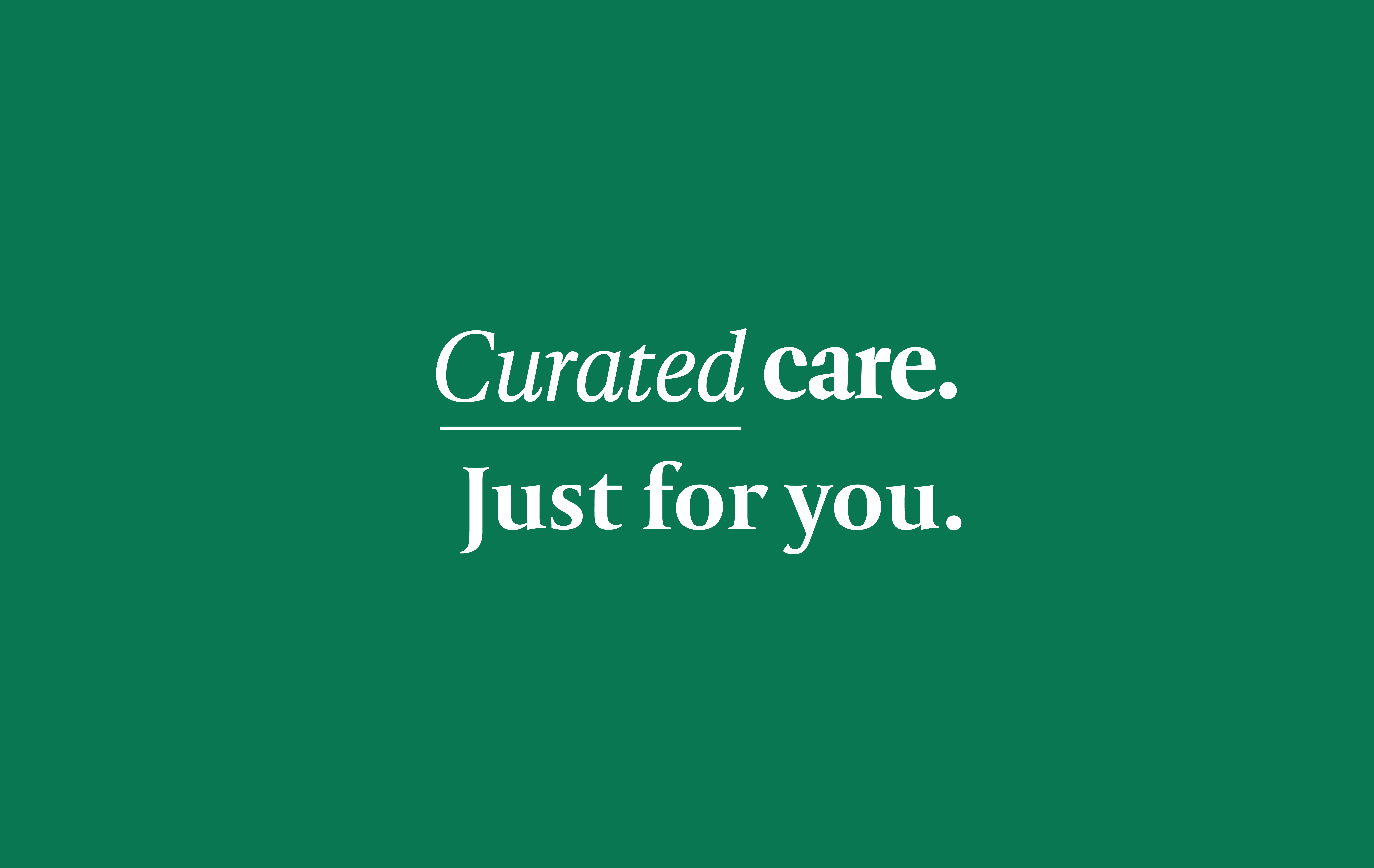 CURATED CARE